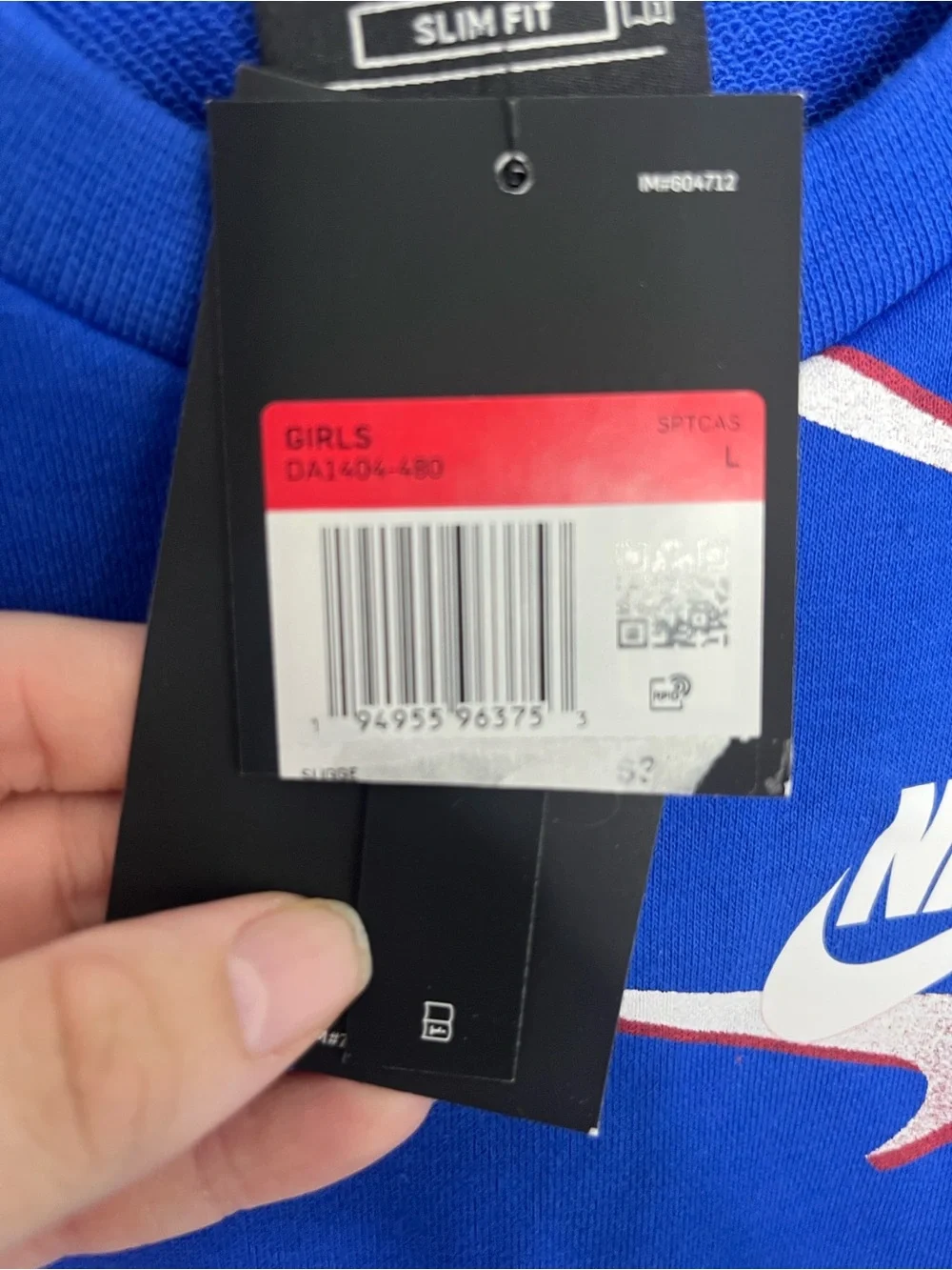 Nike Girls Tank Top Size Large